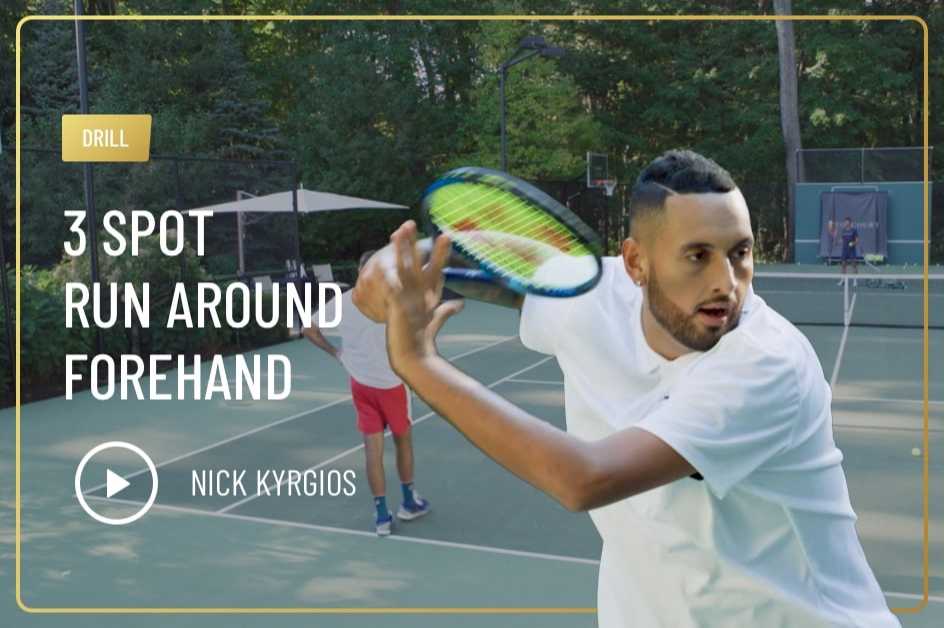 3 Spot Run Around Forehand