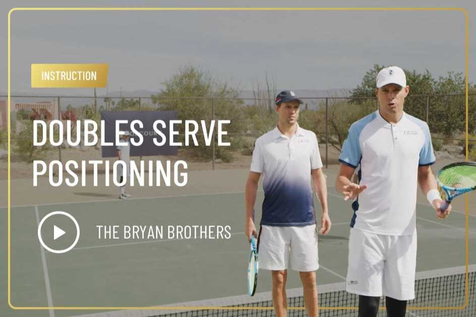 Doubles Serve Positioning