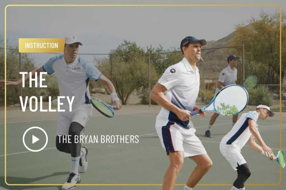 The Bryan Brothers - The Volley - TopCourt