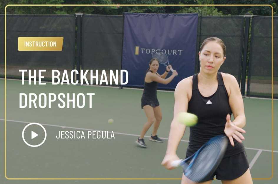 The Backhand Dropshot