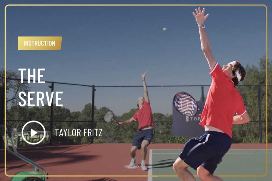 Taylor Fritz - The Serve - TopCourt