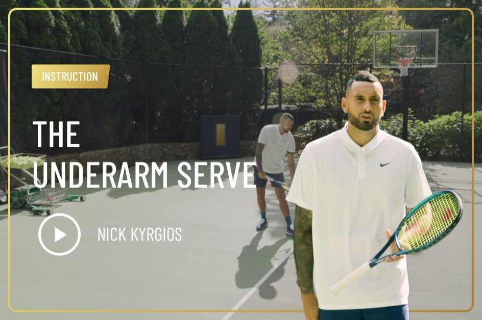 The Underarm Serve