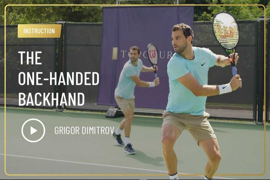 The One-Handed Backhand