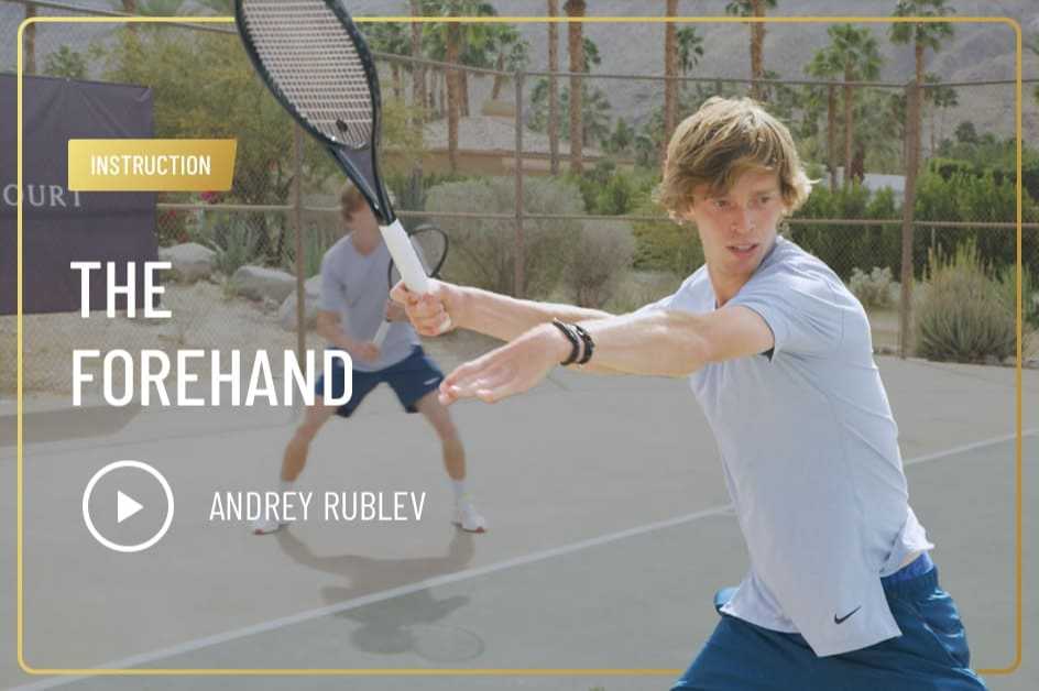 Andrey Rublev - The Forehand - TopCourt