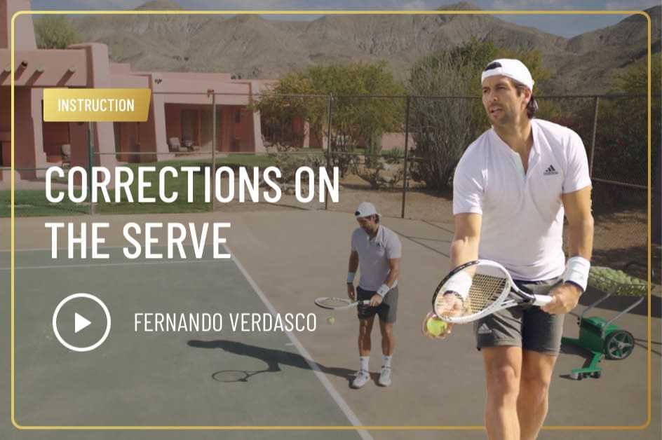 Corrections on the Serve