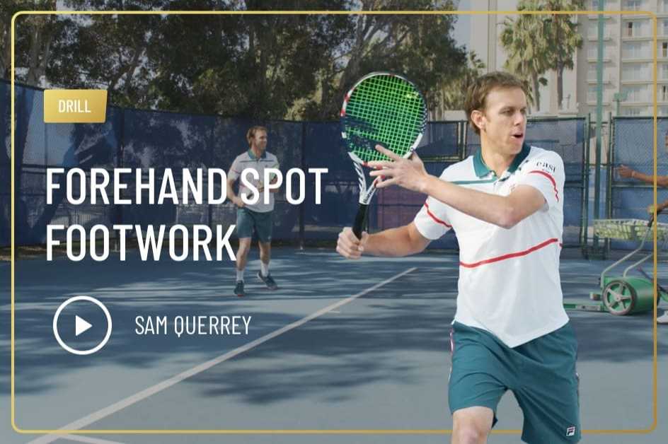 Forehand Spot Footwork