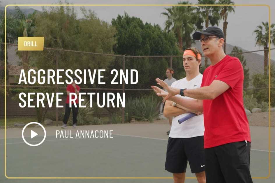 Aggressive 2nd Serve Return