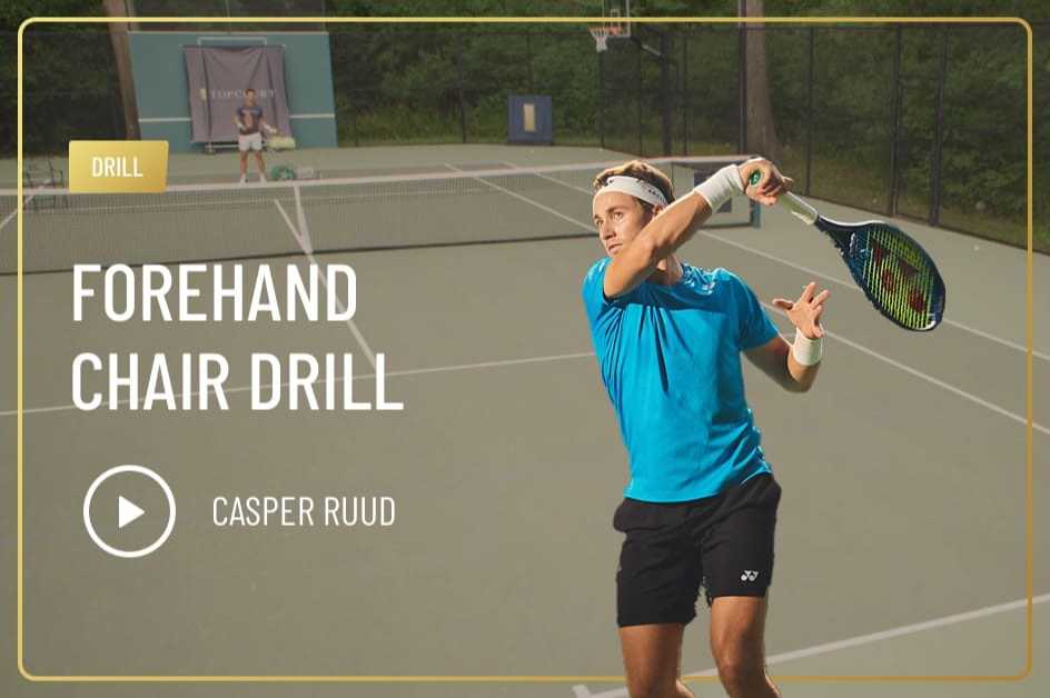 Forehand Chair Drill