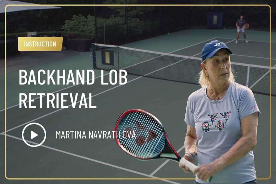 Backhand Lob Retrieval