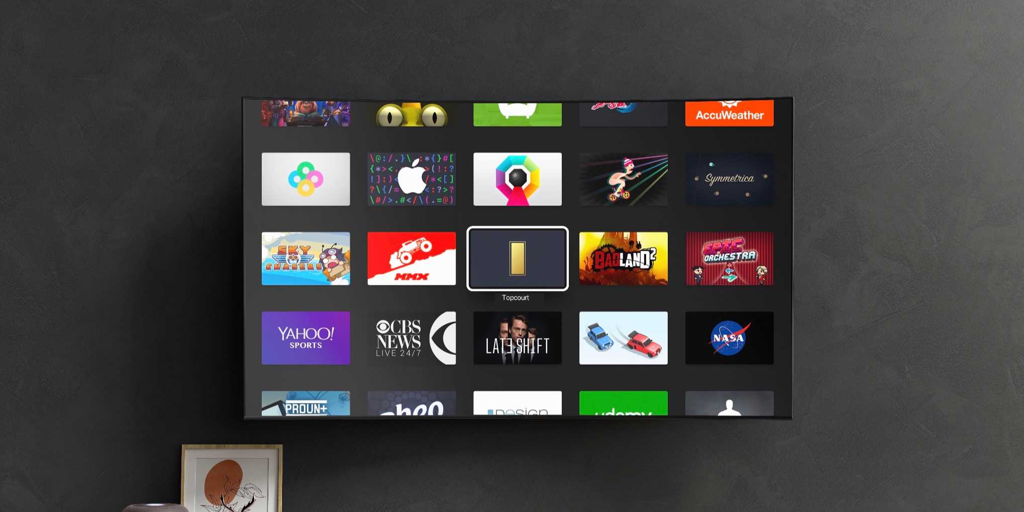 TopCourt Apple TV