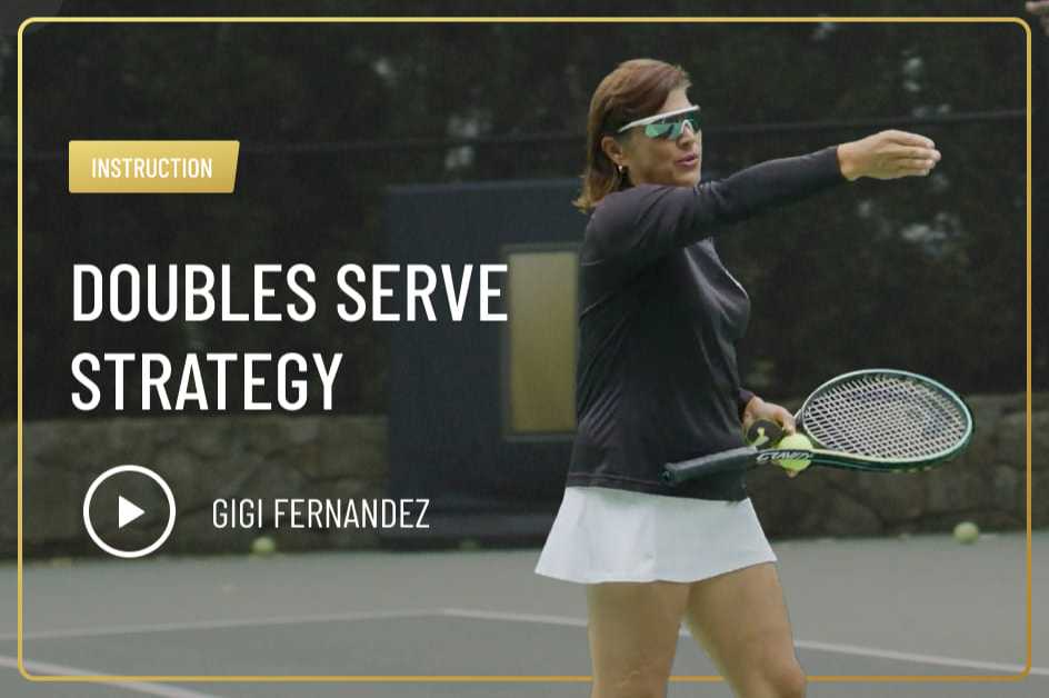 Doubles Serve Strategy