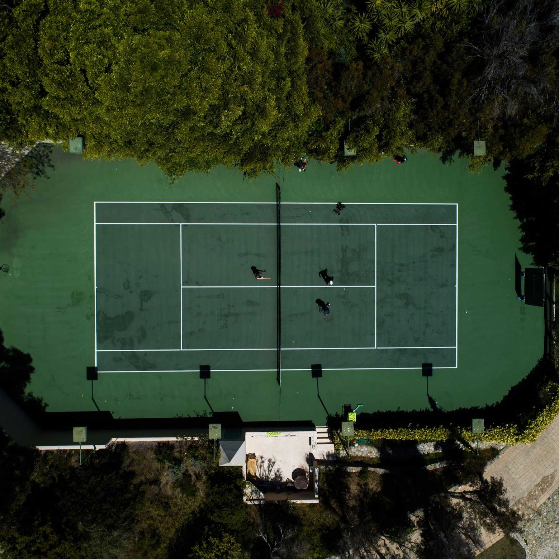 Tennis grass courts to hard courts TopCourt