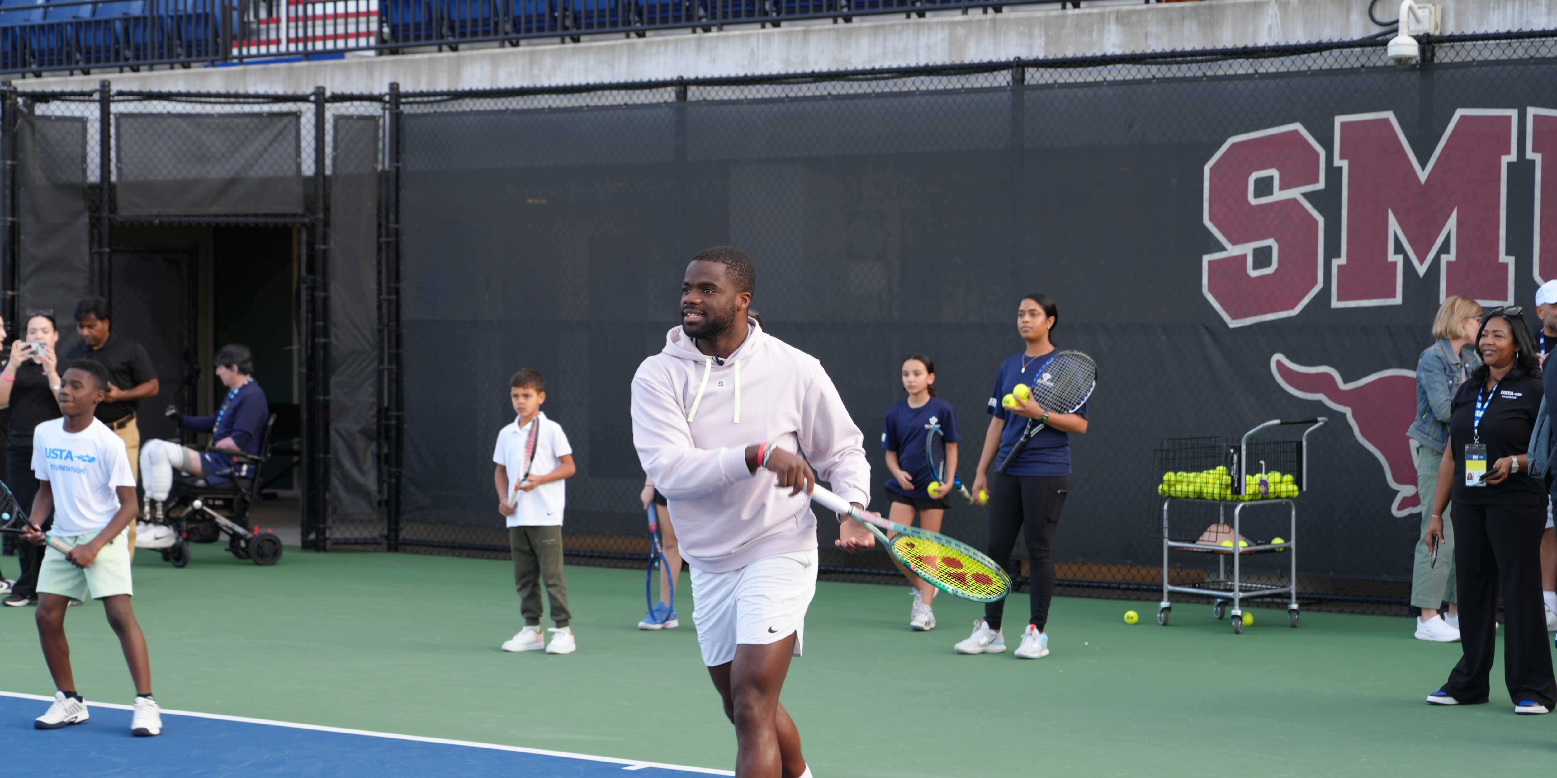 Frances Tiafoe Fund hosts first event