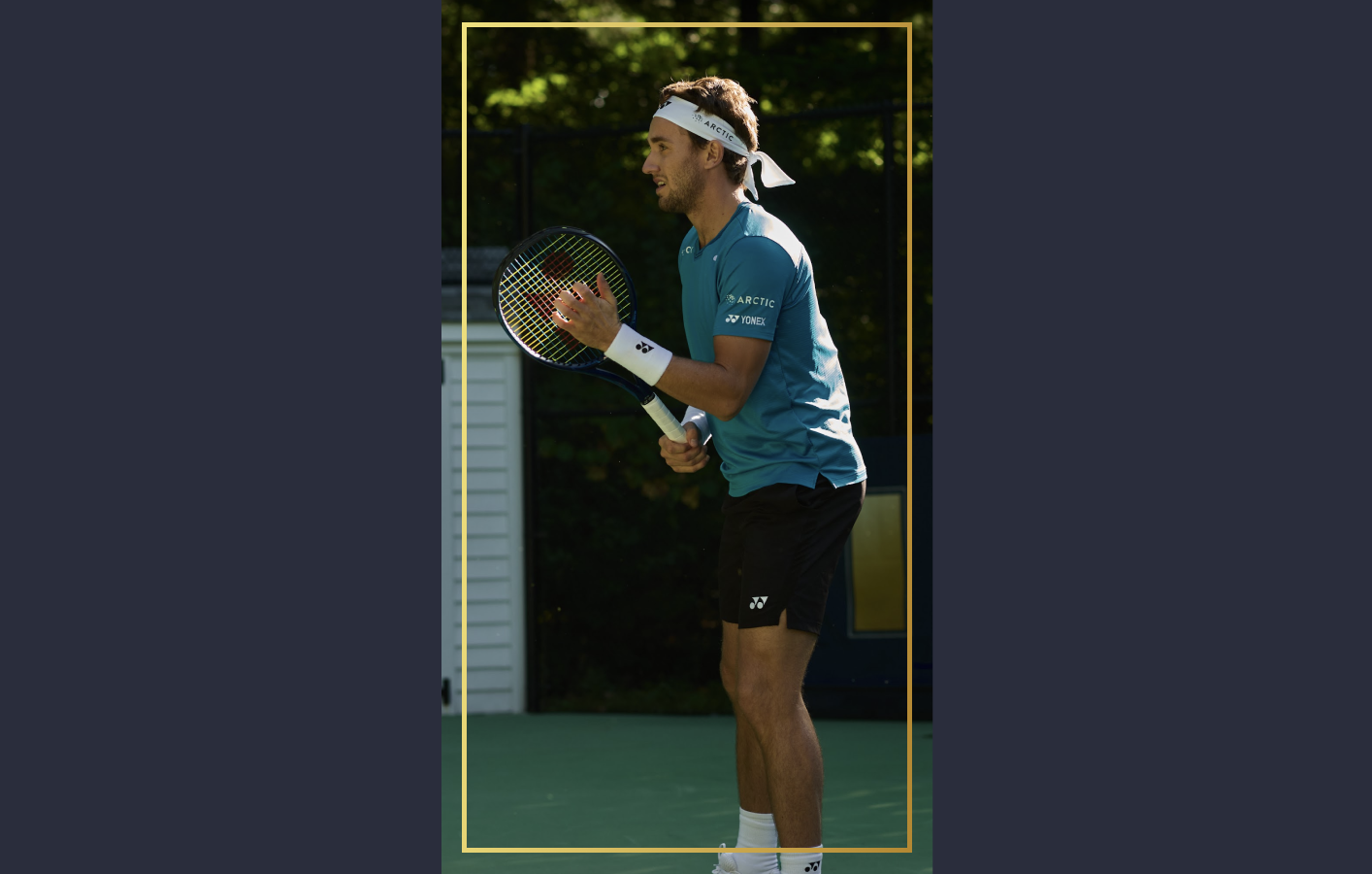 On Court Session With Rafa