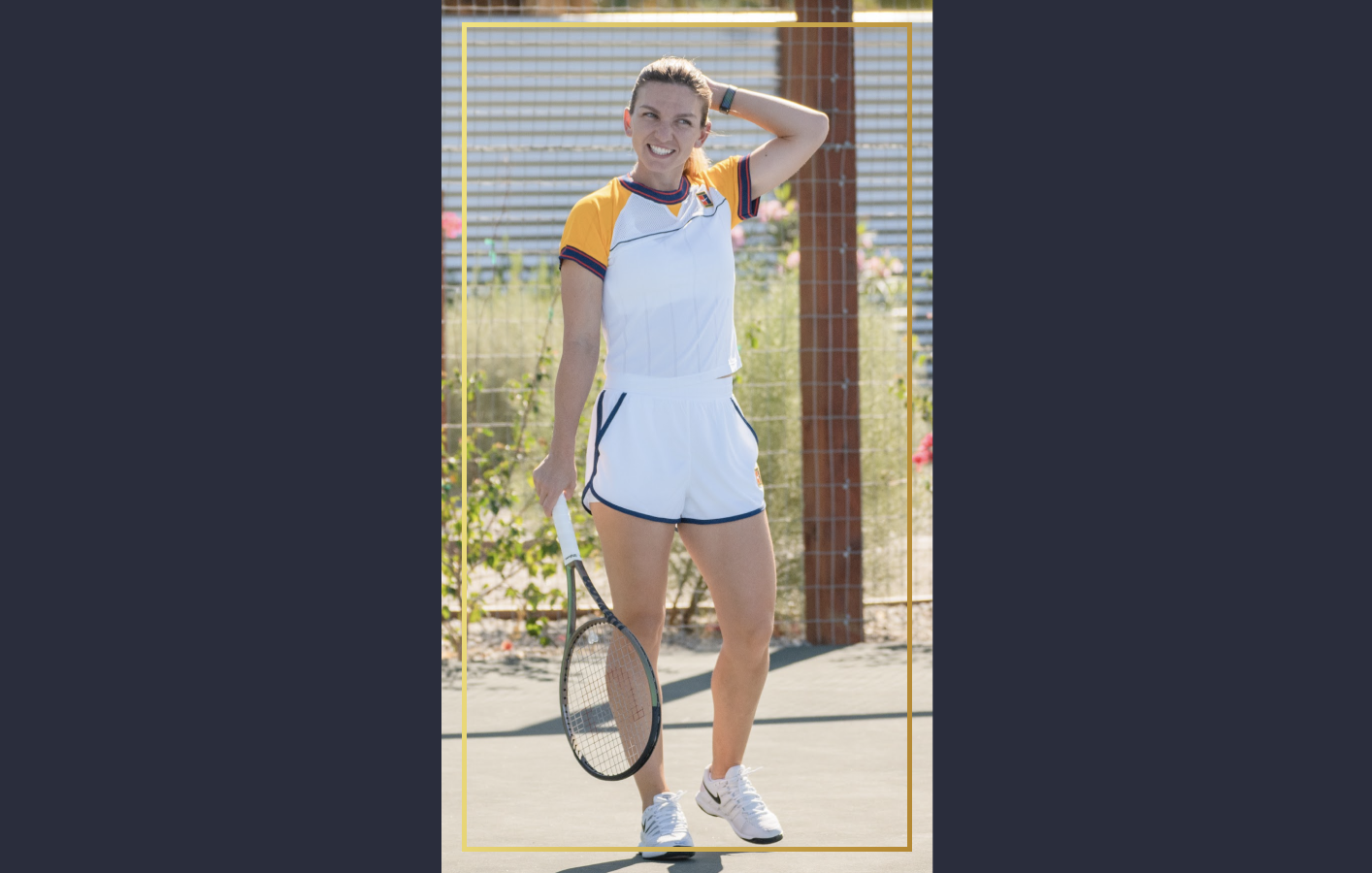 Backhand Down the Line Body Position