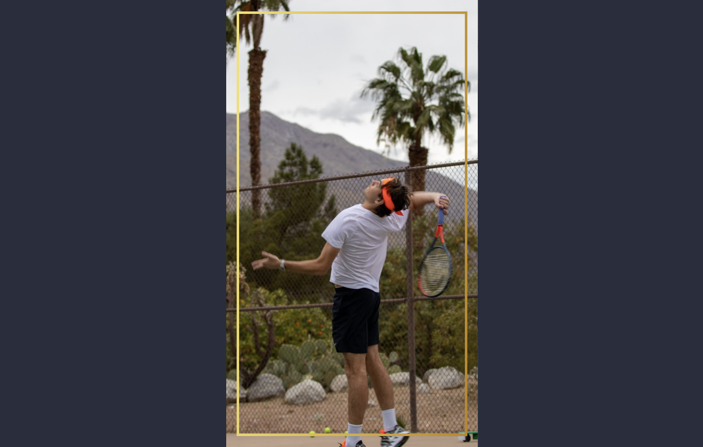 The Kick Serve Finish